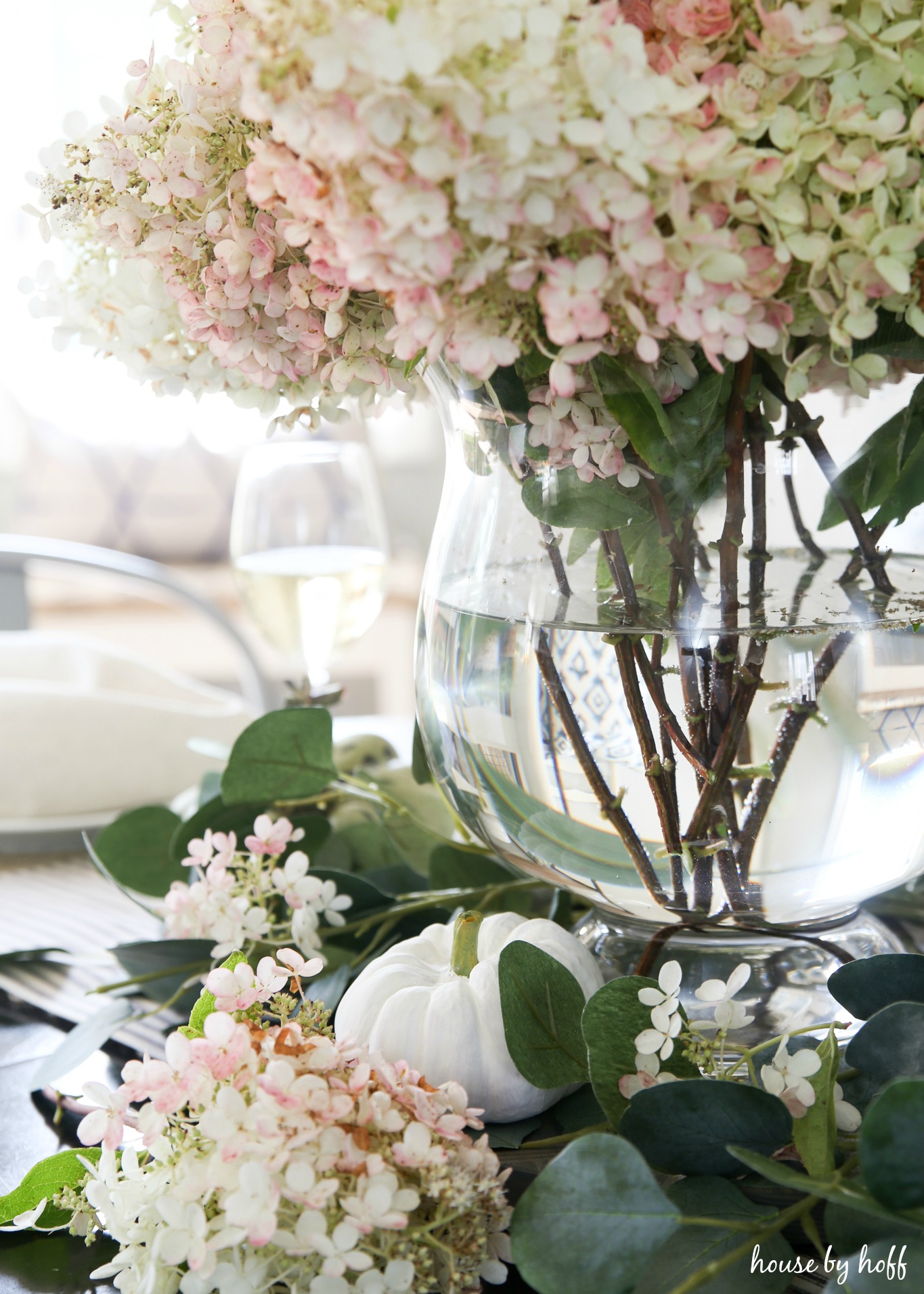 Fall Dining Room and Tablescape - House by Hoff