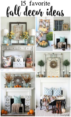 15 Favorite Fall Decor Ideas - House by Hoff