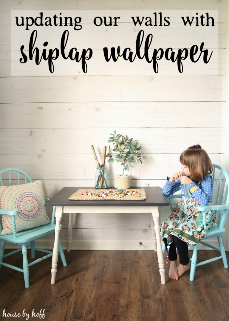 Updating Our Walls With Shiplap Wallpaper House By Hoff   Updating Walls With Shiplap Wallpaper Via House By Hoff 1 768x1075 