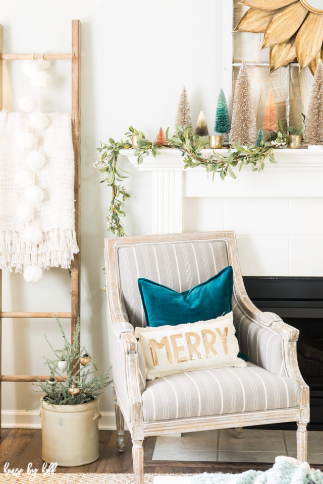 A Colorful Holiday Mantel - House by Hoff